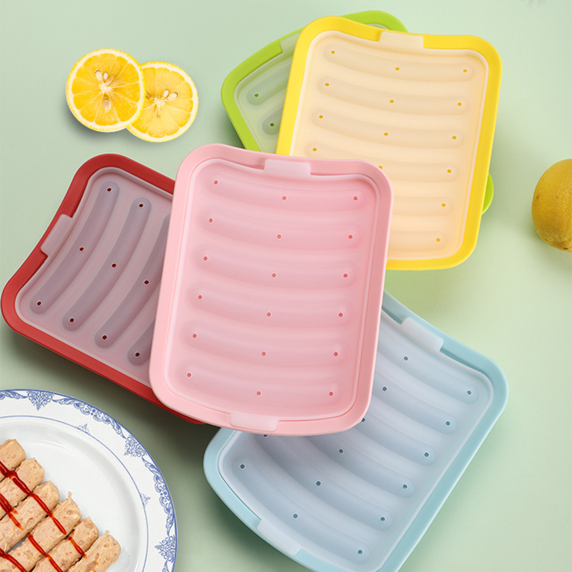 Sausage Maker Mould 6 Grids Si - Hot Dog Press recension och pris