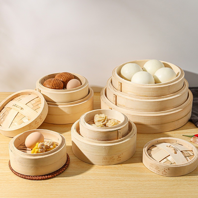 Chinese Steamer Bamboo Steamer - Bao Steamer Bamboo recension och pris