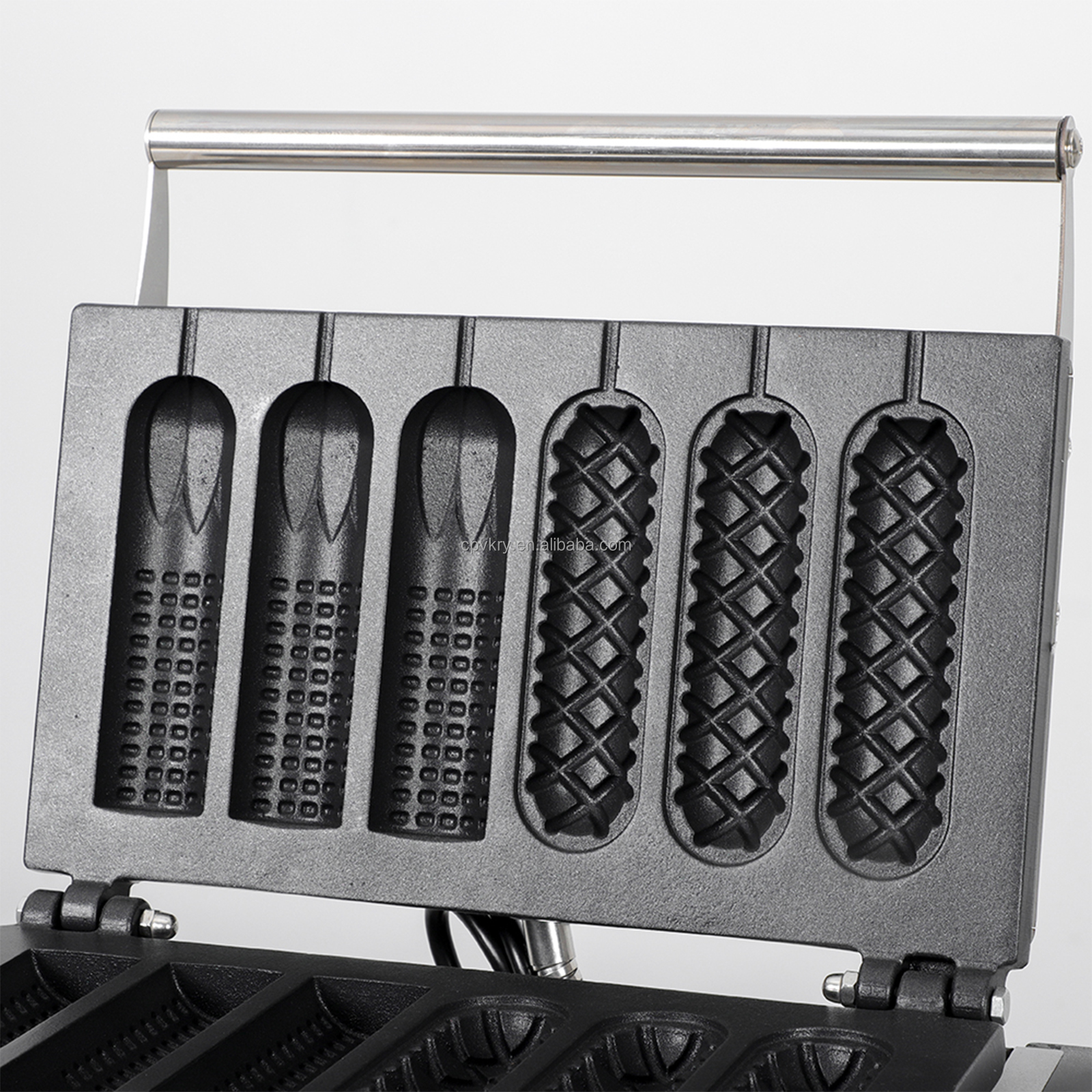 Electric 110/220V Hot Dog Waff - Corn Dog Stick recension och pris