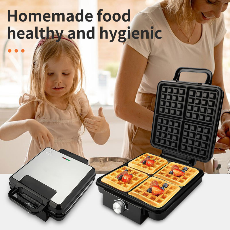 Reemix 4-Slice Belgian Mini Wa - Mini Pancake Griddle recension och pris