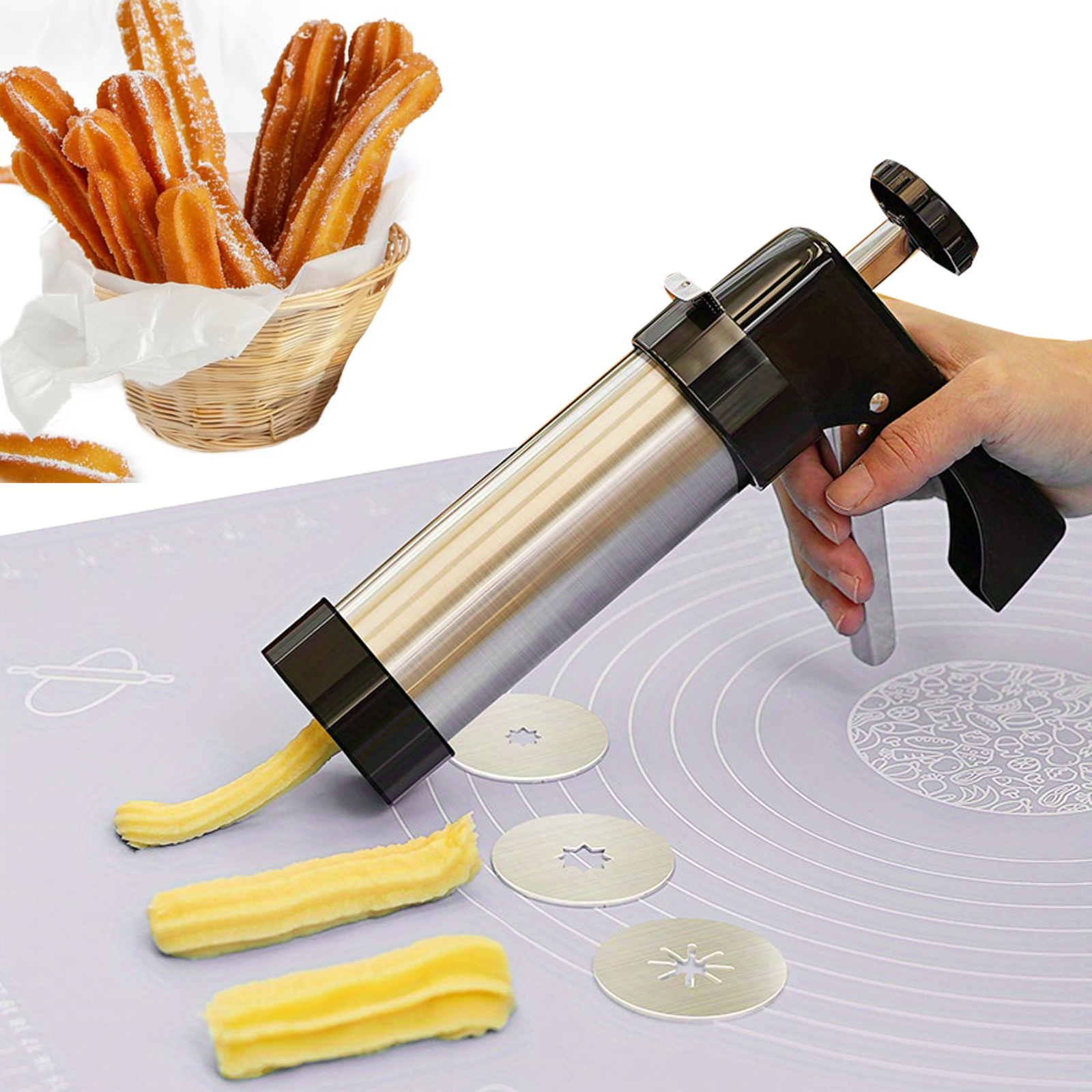 Traditional Churro Maker Machi - Churros Maker Gun recension och pris