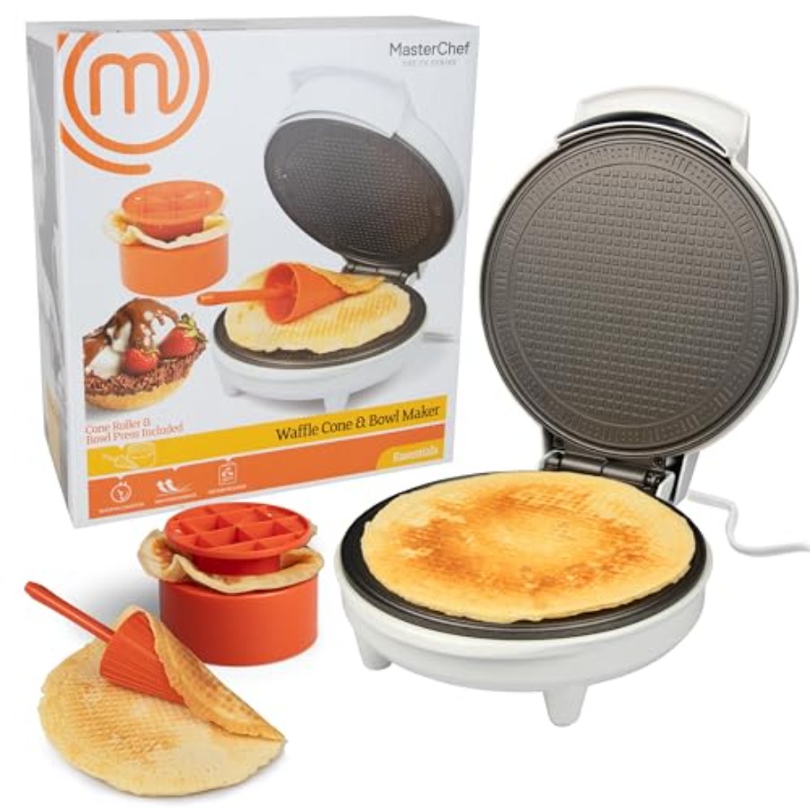 Waffle Cone and Bowl Maker wit - Waffle Cone Maker recension och pris