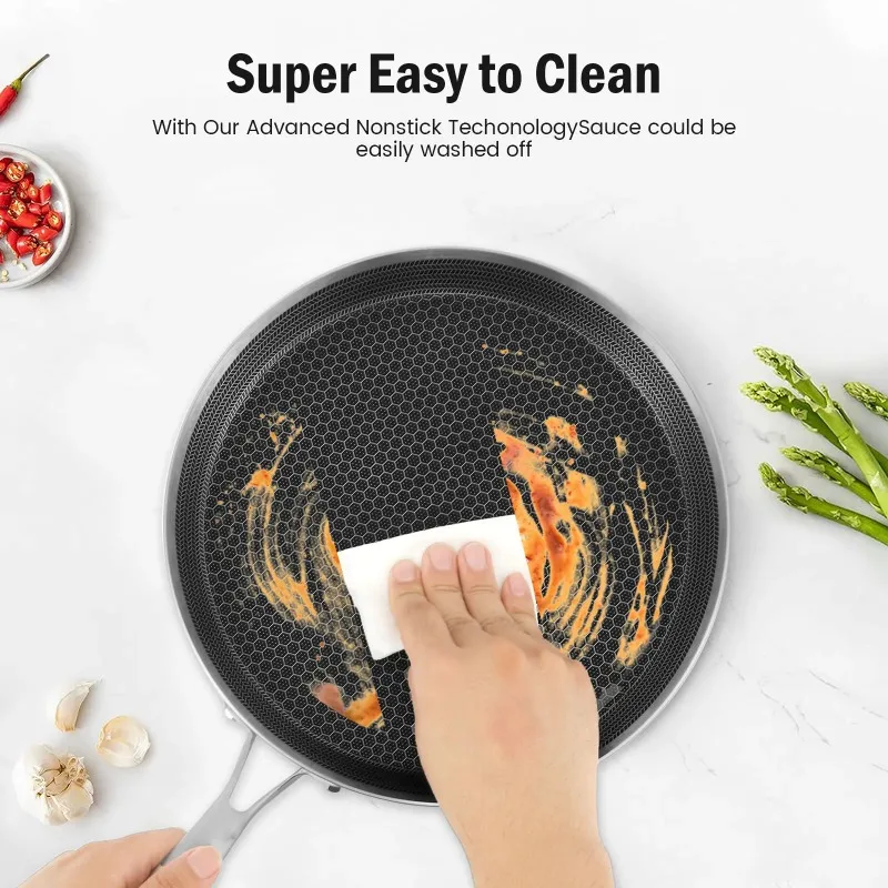 Crepe Pan Nonstick Honeycomb D - Danish Pancake Pan recension och pris