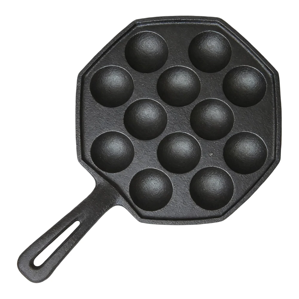 Cast Iron 12 Pits For Baking T - Takoyaki Grill Plate recension och pris