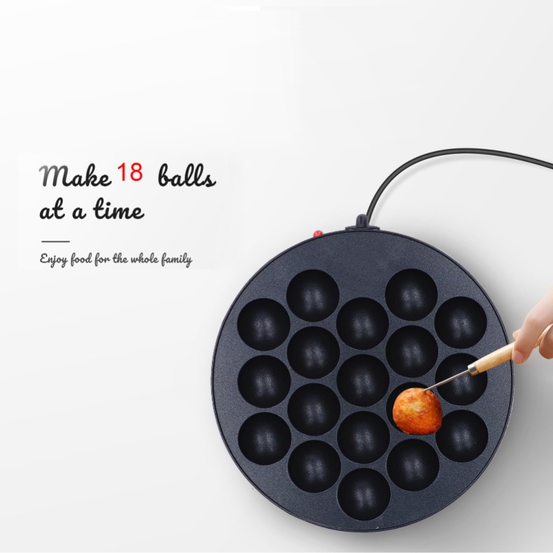 Make 18 Takoyaki at Home Nonst - Takoyaki Grill Plate recension och pris