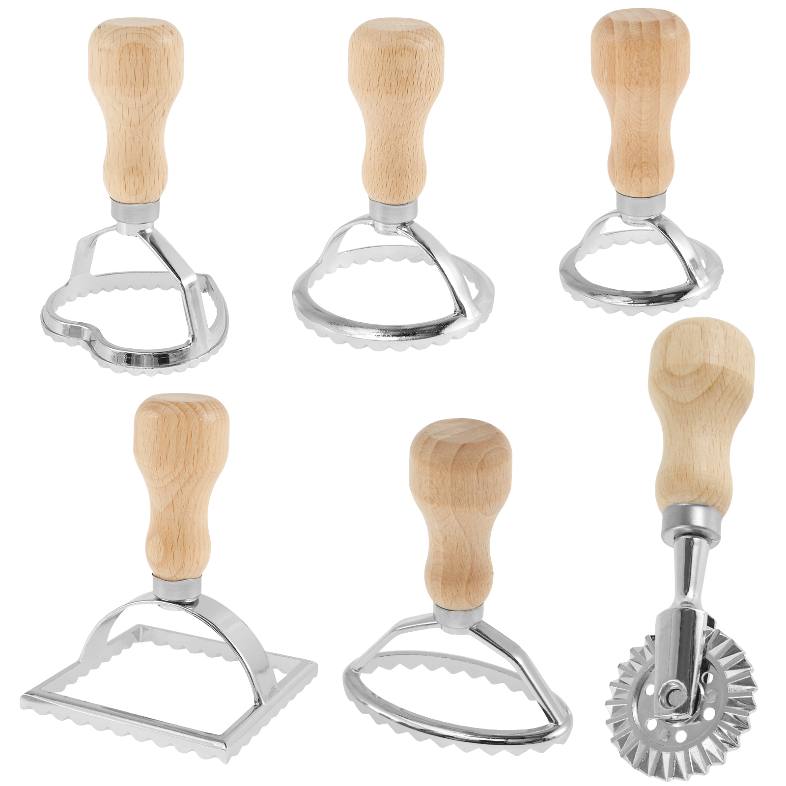 6Pcs Ravioli Maker Set Ravioli - Dumpling Press Set recension och pris