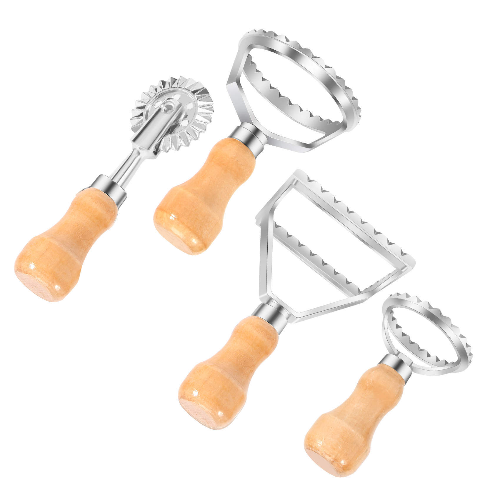 A11I Ravioli Maker Cutter Stam - Dumpling Press Set recension och pris