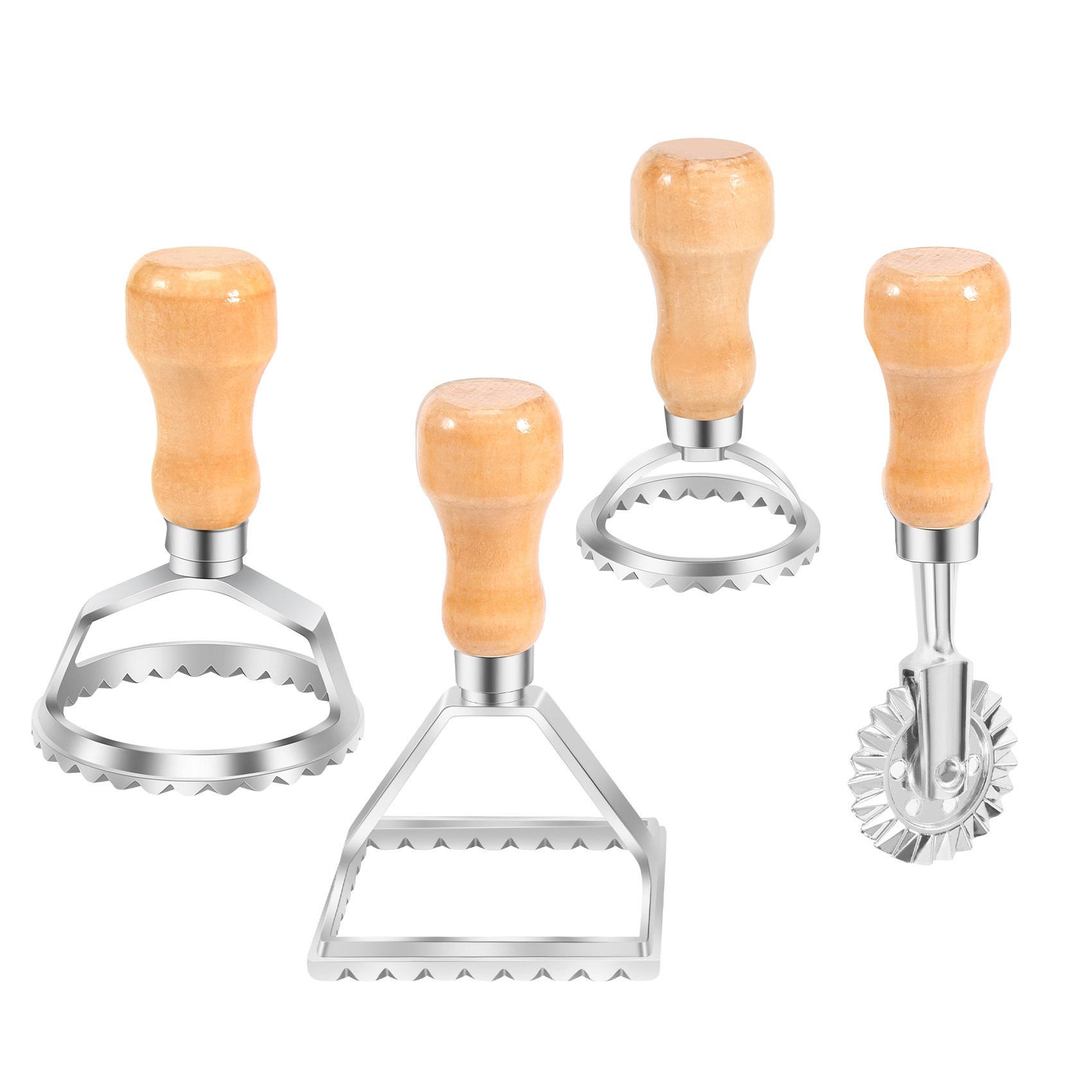 A11I Ravioli Maker Cutter Stam - Dumpling Press Set recension och pris