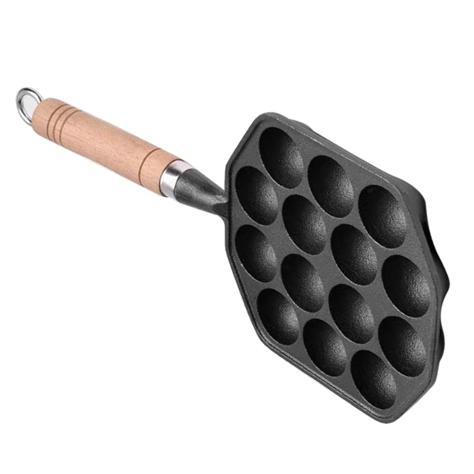 14 Holes Takoyaki Pan Nonstick - Mini Pancake Griddle recension och pris