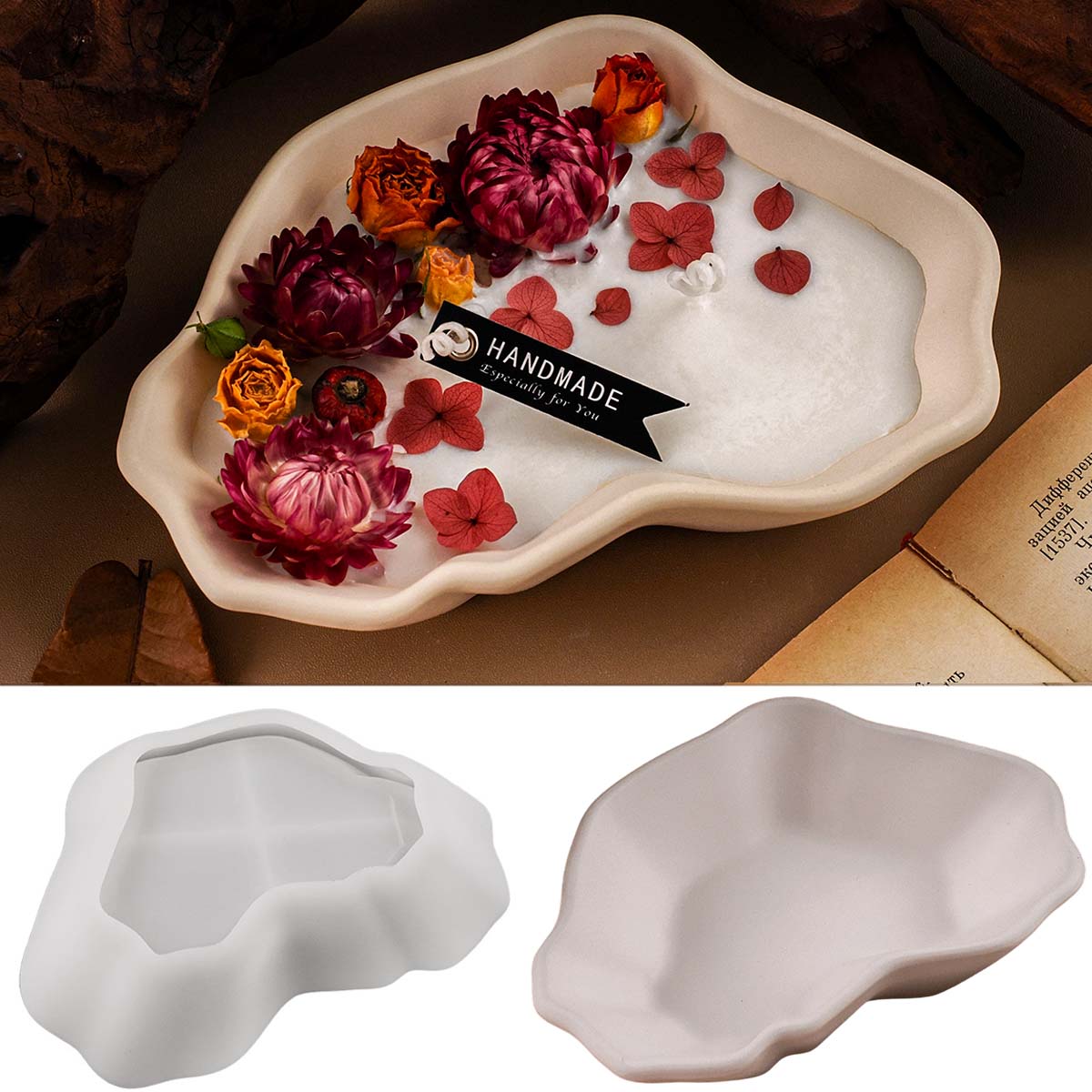 Irregular Candle Bowl Silicone - Potsticker Mold recension och pris