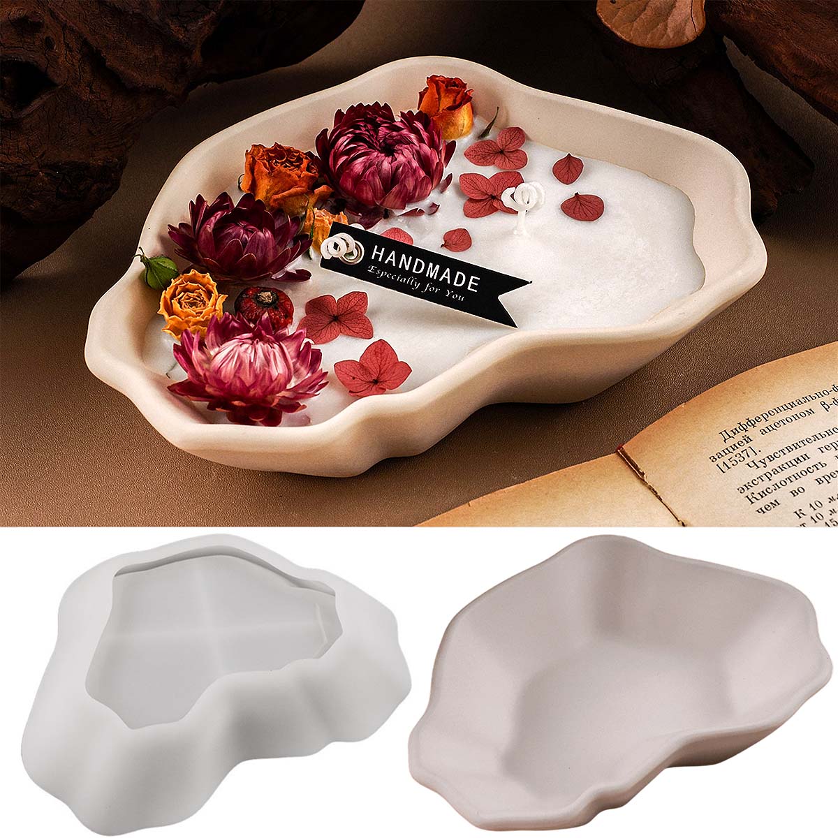 Irregular Candle Bowl Silicone - Potsticker Mold recension och pris