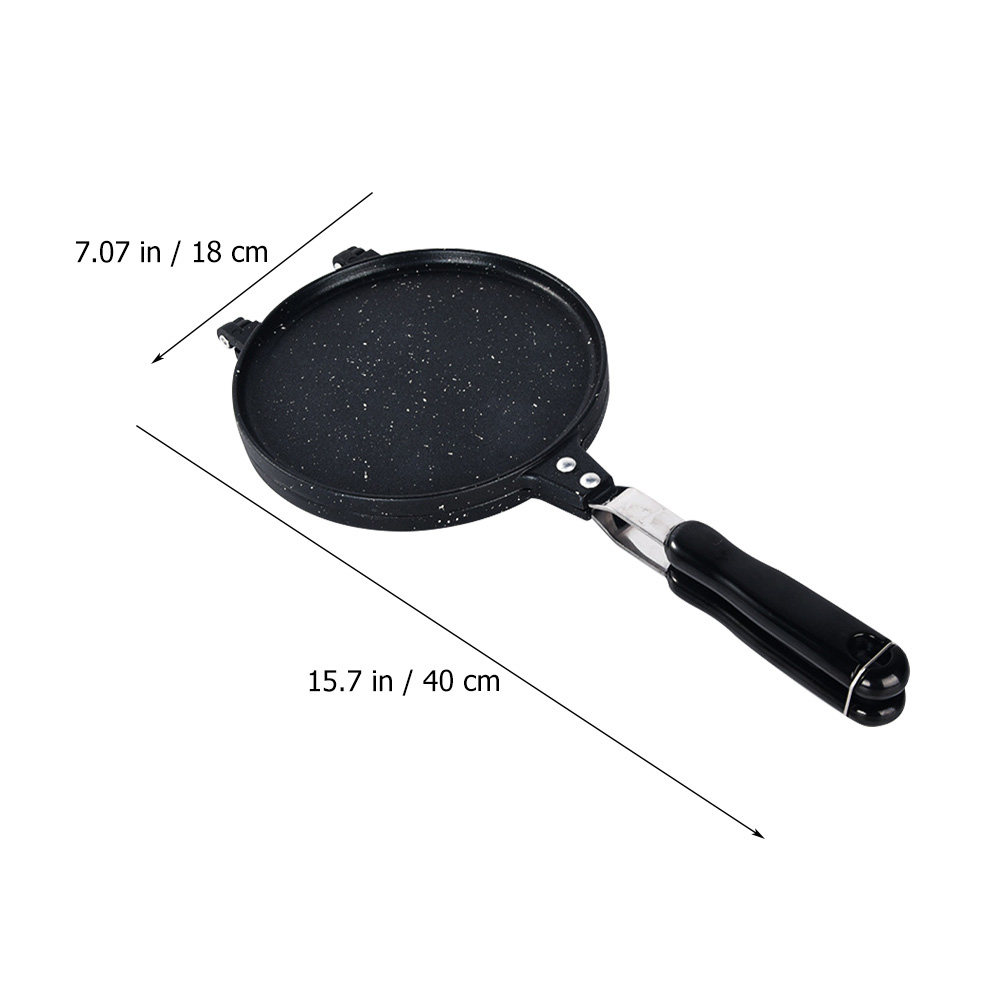 Non-Stick Aluminum Alloy Egg R - Waffle Cone Maker recension och pris