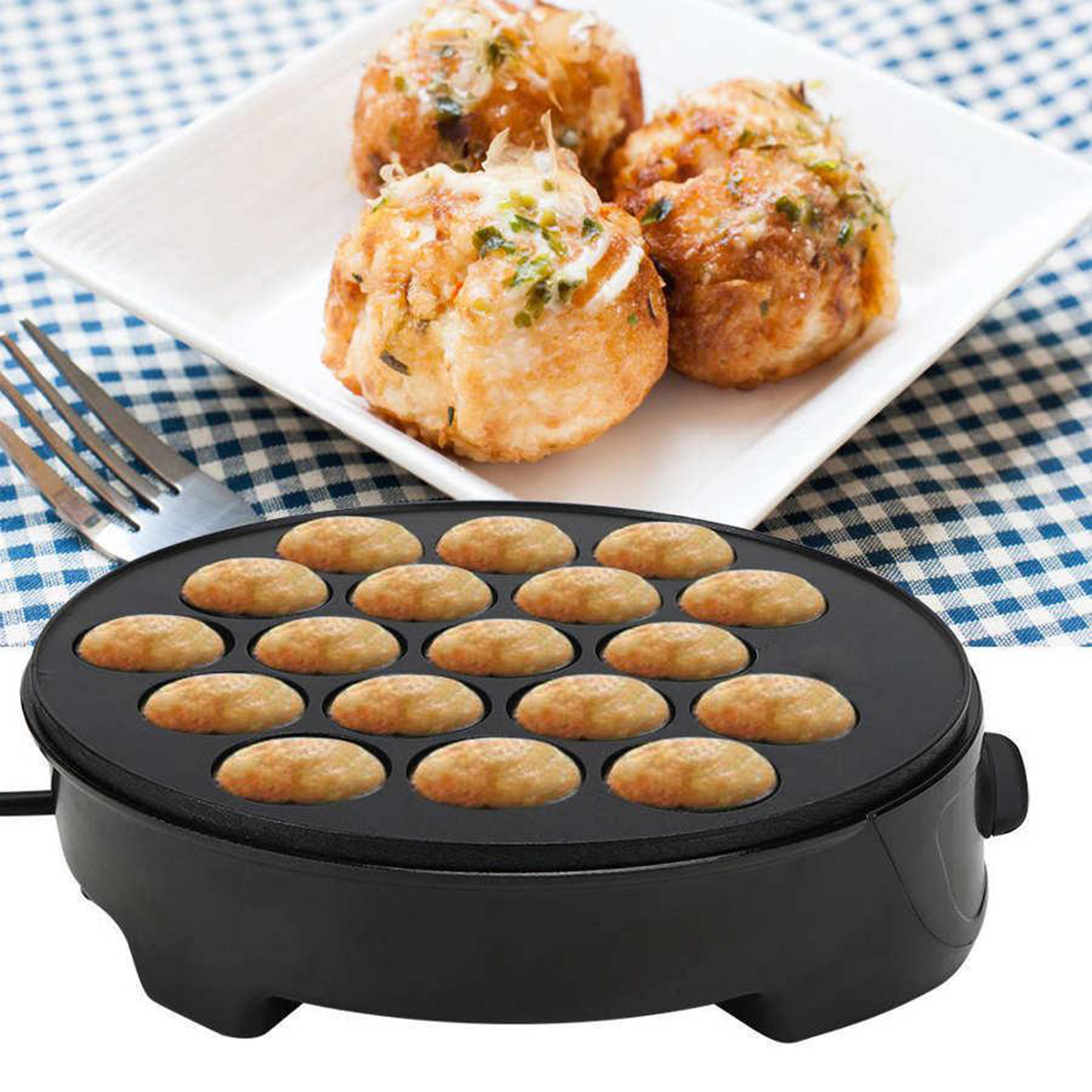 220V Baking Machine Household  - Takoyaki Grill Plate recension och pris