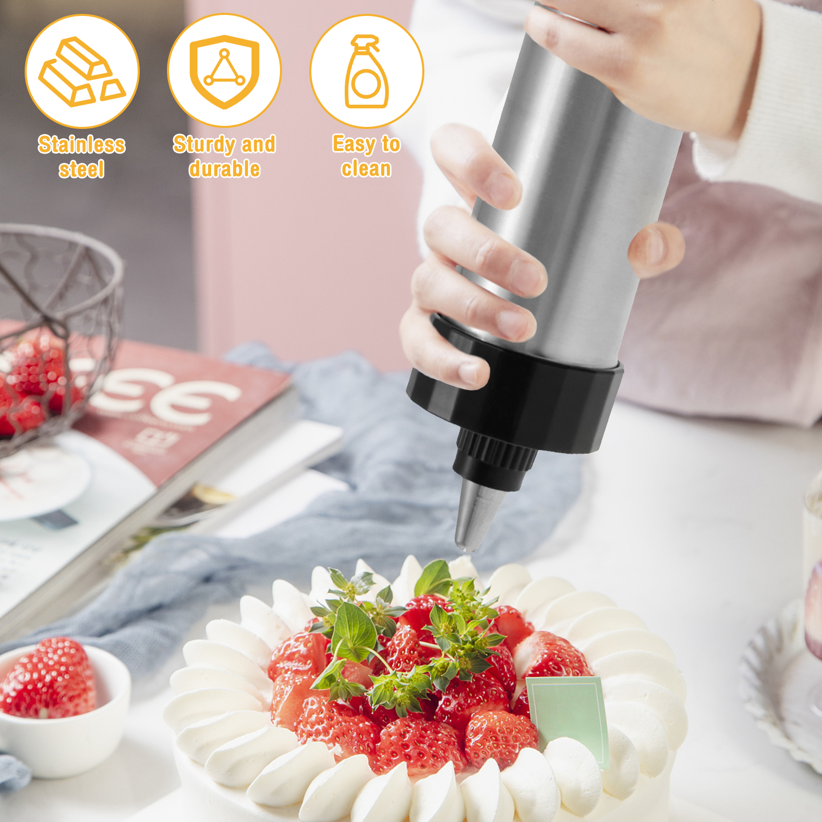Diy Churro Maker Machine And C - Churros Maker Gun recension och pris
