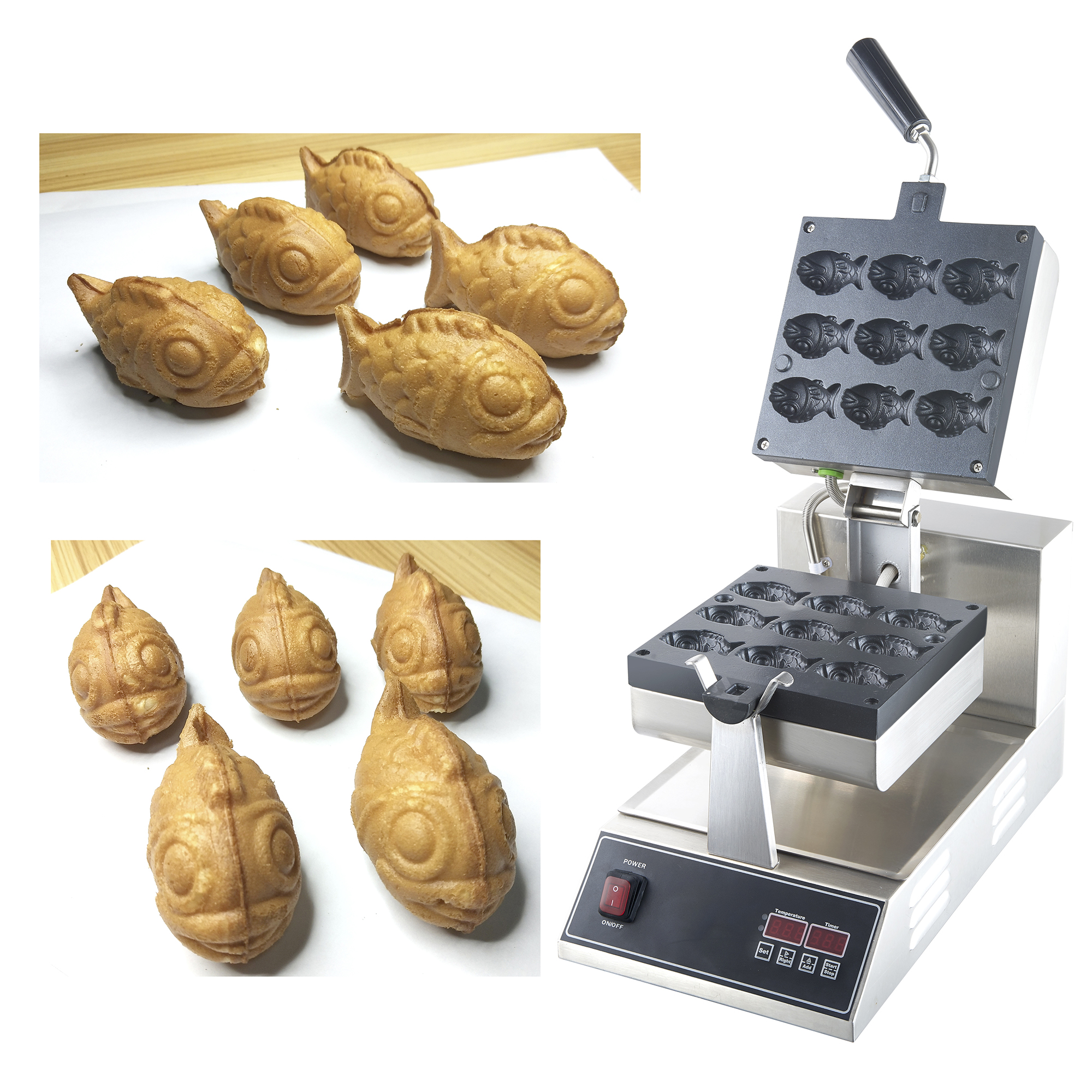 Automatic Stainless Steel Comm - Waffle Cone Maker recension och pris