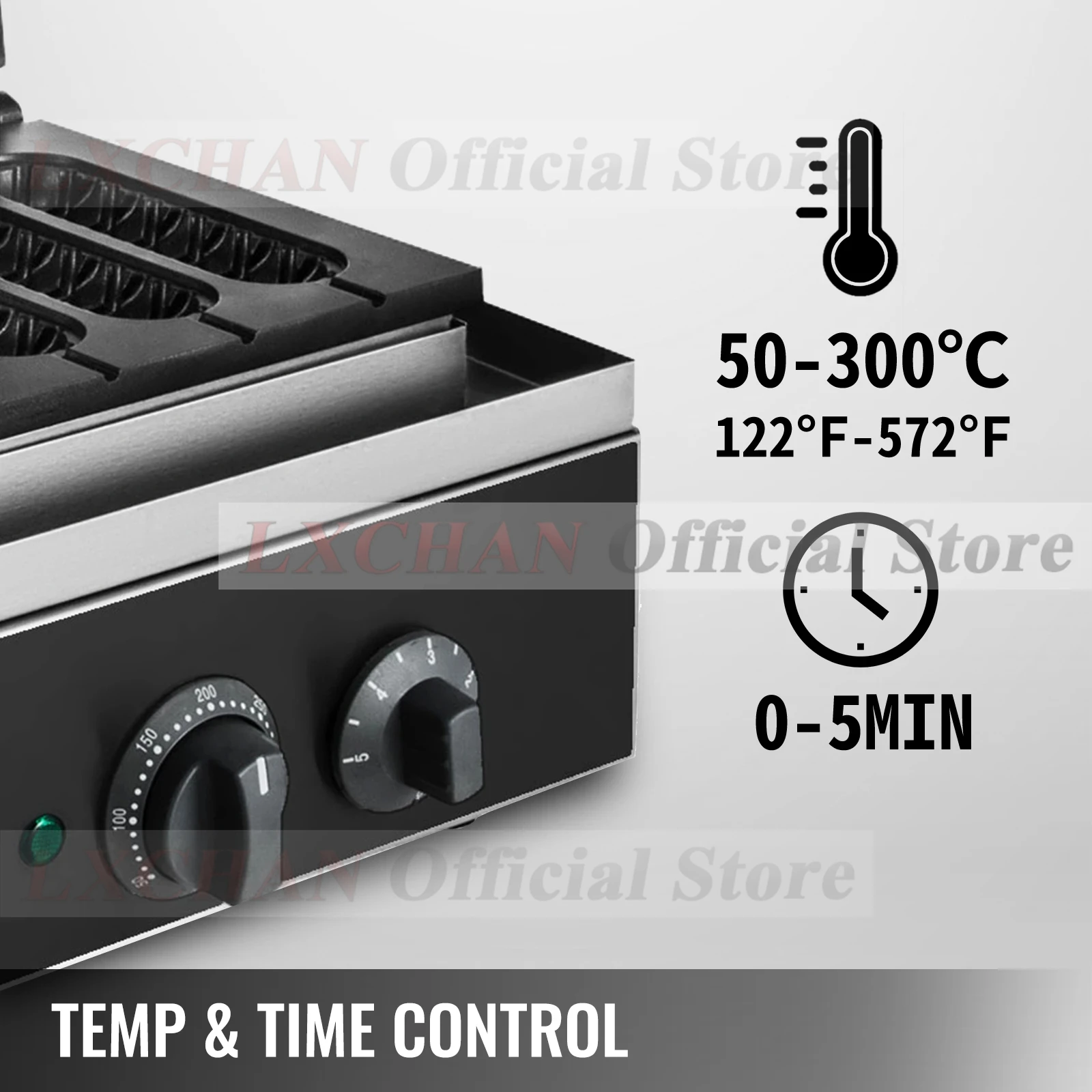 HomeWise 6PCS Electric Waffle  - Corn Dog Stick recension och pris