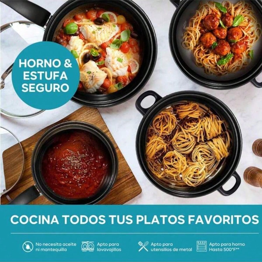 13 Piece Nonstick Kitchenware  - Cast Iron Corn recension och pris