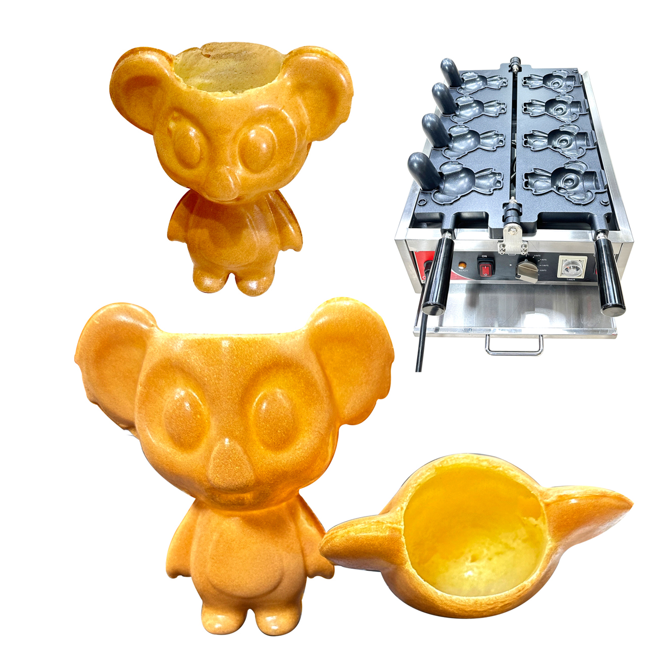 Small Business Koala Waffle Co - Waffle Cone Maker recension och pris