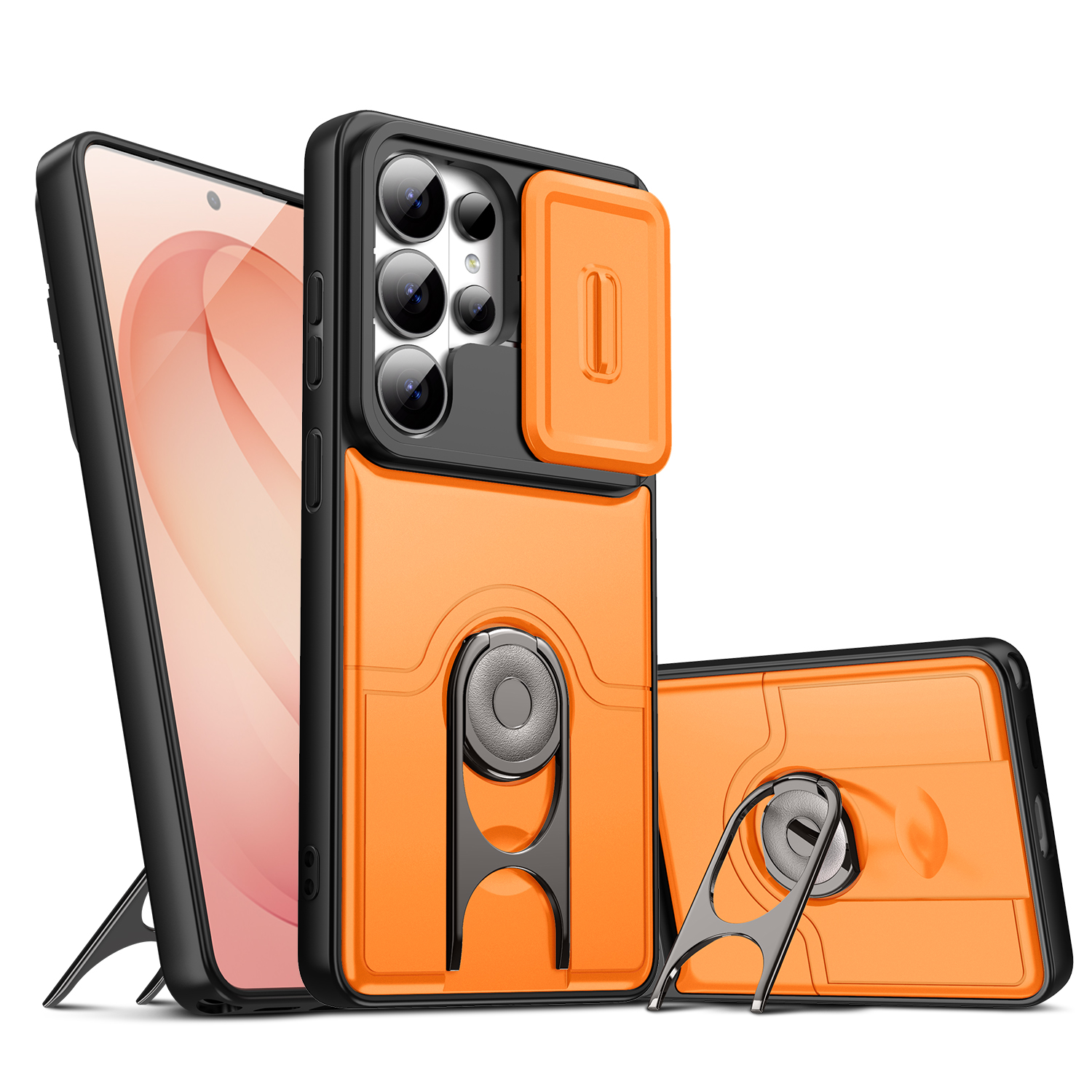 Ring Holder Phone Case for Sam - Taco Stand Holder recension och pris