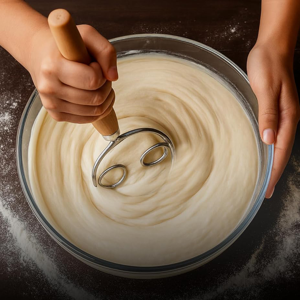 304 Stainless Steel Dough Whis - Danish Pancake Pan recension och pris
