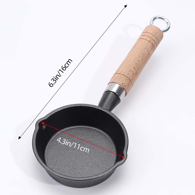 Egg Pan Cast Iron Skillet Fryi - Cast Iron Corn recension och pris