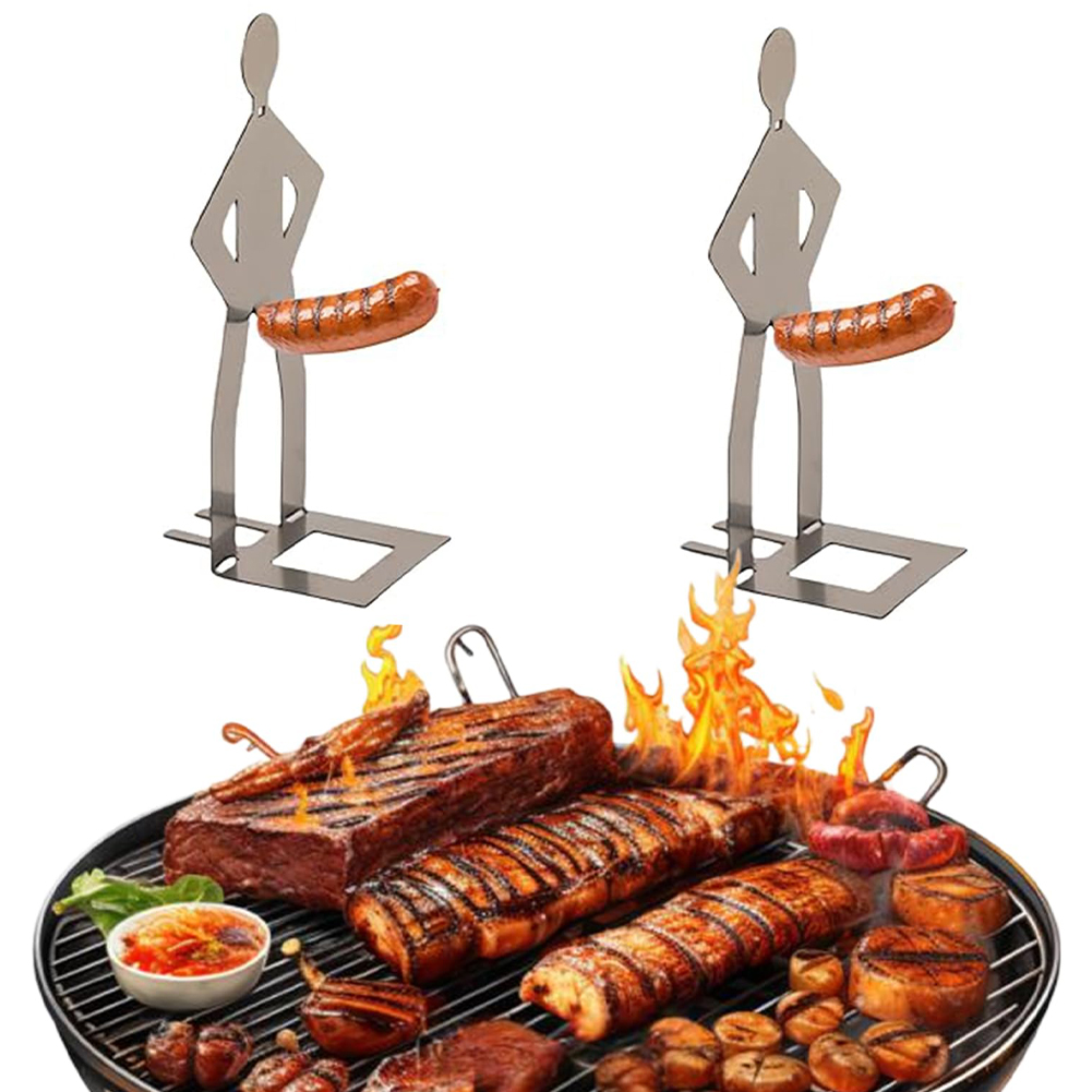 5-1PCS BBQ Sausage Holder Stai - Hot Dog Press recension och pris