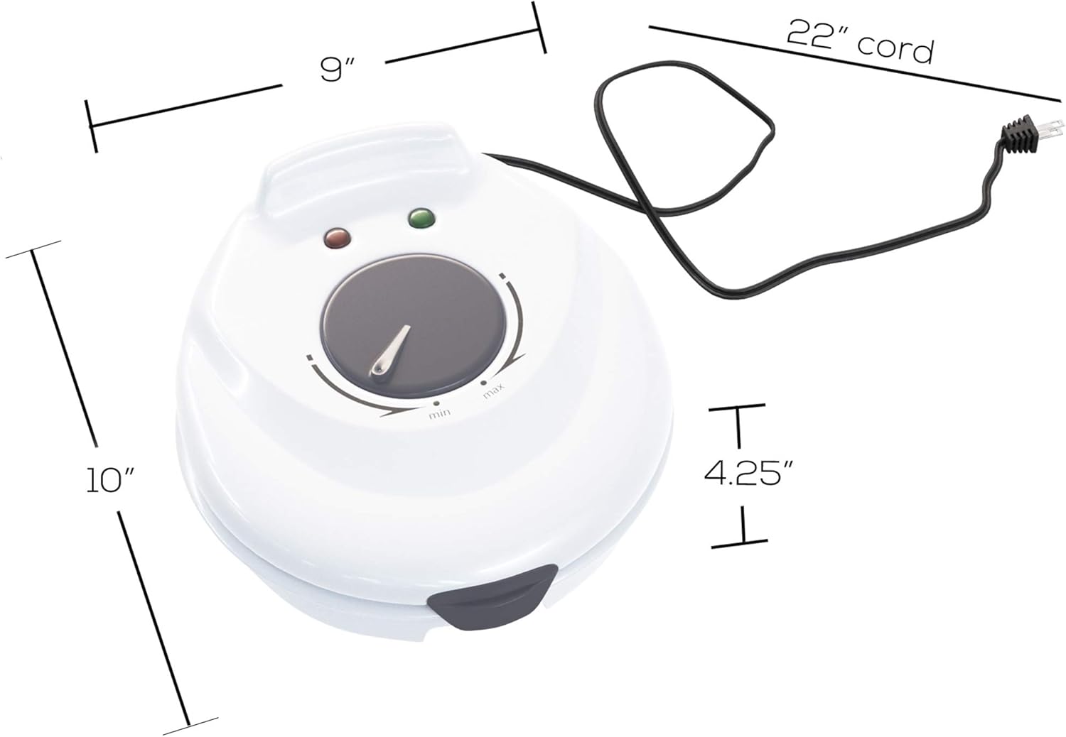 Electric Waffle Cone Maker wit - Waffle Cone Maker recension och pris