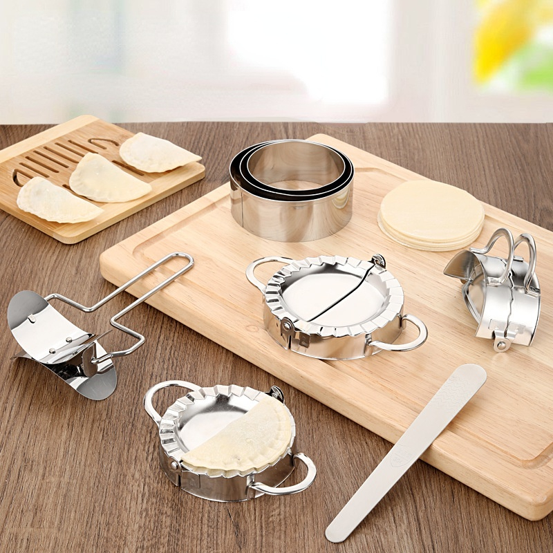 Stainless Steel Dumpling Maker - Dumpling Press Set recension och pris