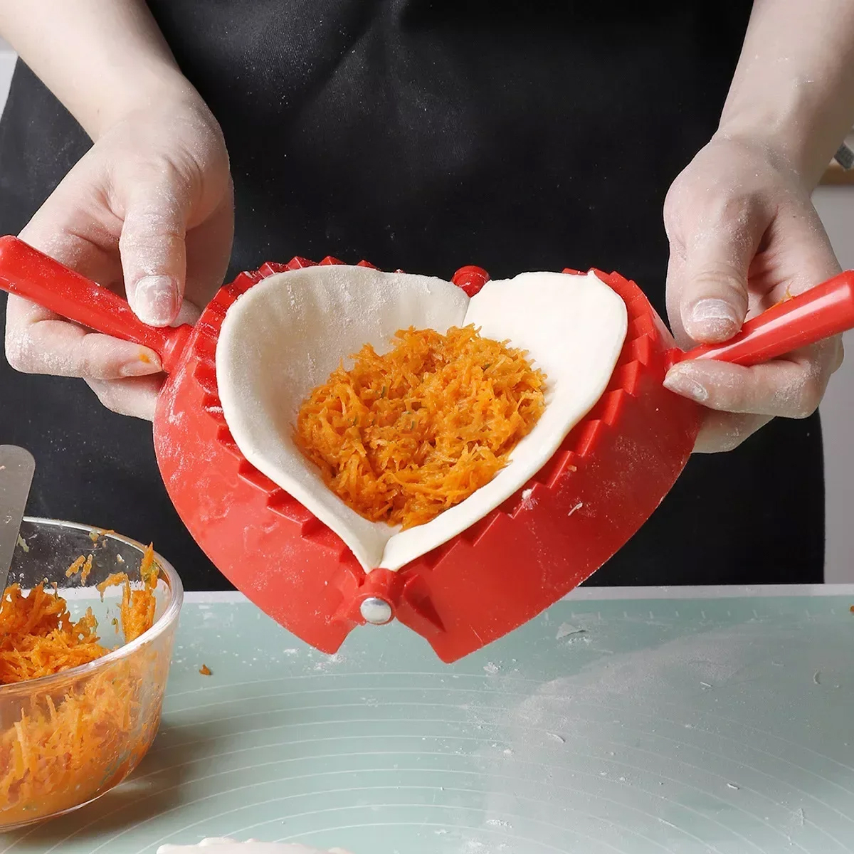 Dumpling Mold Hand Pressed Dou - Dumpling Press Set recension och pris