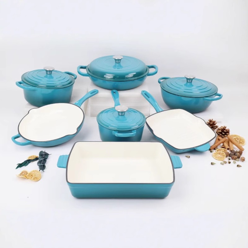 Enamel pot, cast iron pot, pot - Cast Iron Corn recension och pris