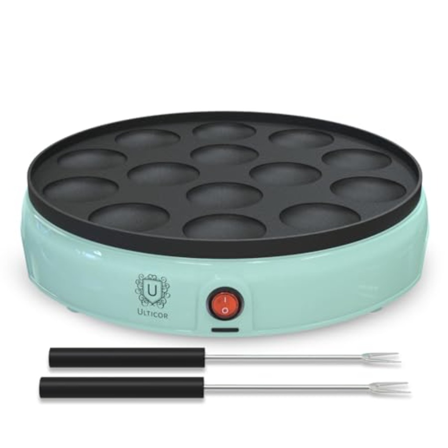 Mini Pancake Maker 14-Hole Ele - Mini Pancake Griddle recension och pris