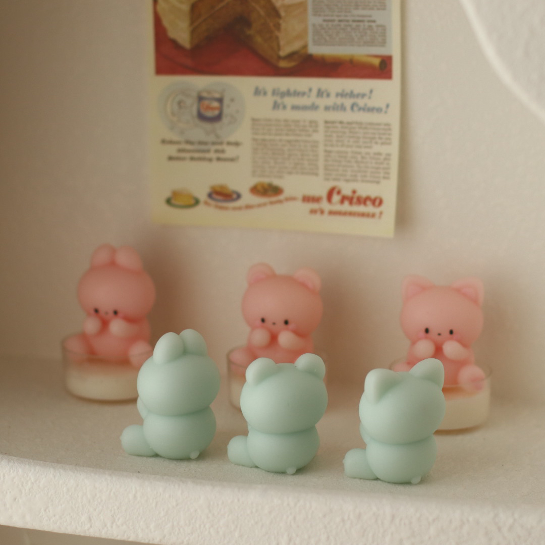 Easter Cute Rabbit Bear Silico - Bunny Cake Mold recension och pris