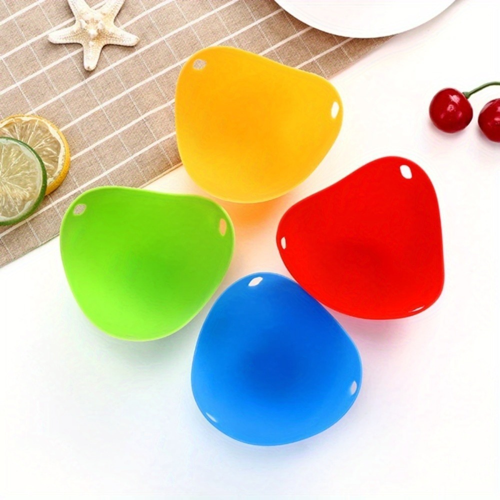 4Pcs Random Colors Egg Poacher - Egg Waffle Pan recension och pris