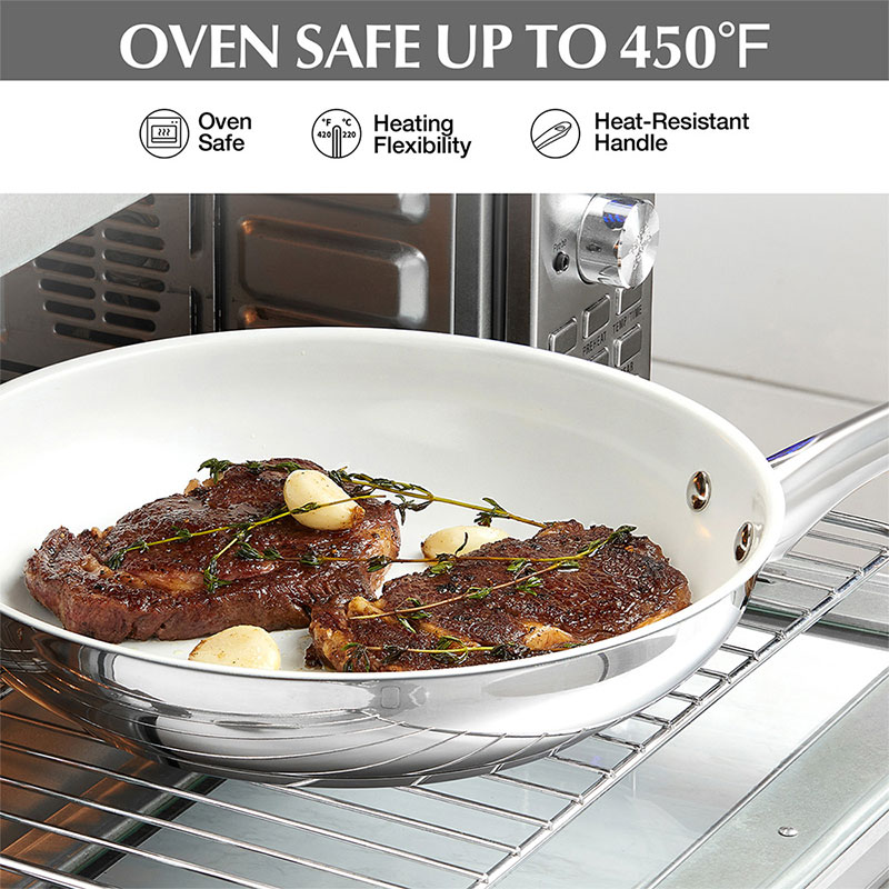 Premium Stainless Steel Frying - Egg Waffle Pan recension och pris